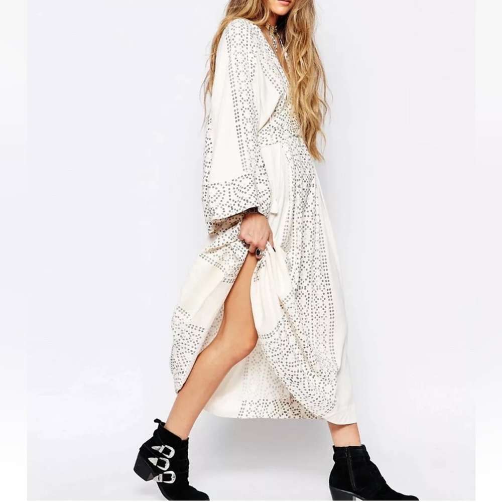 Free People Modern Kimono Dress
Midi/Maxi Boho Hippie Chick Resortwear Fairy - Picture 3 of 12